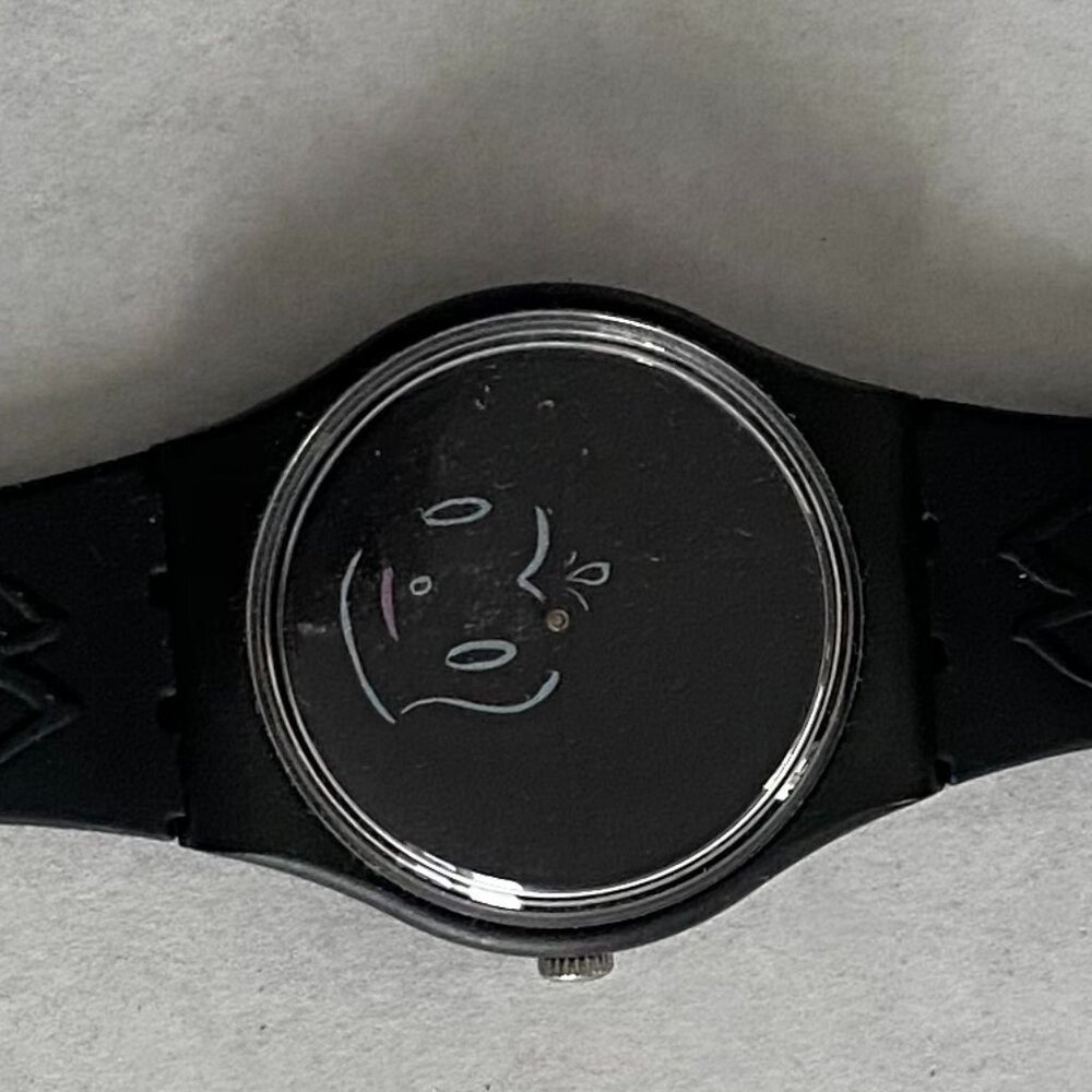SWATCH MIDNIGHT MAGI x KidRobot watch